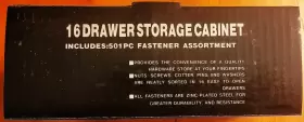 85749 MASTER-TECH Drawer Storage Cabinet Fastener #3