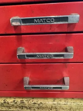 MB-503 MATCO Tools Drawer Middle Intermediate Box Keys #3