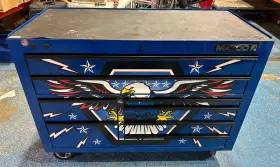 2225TB-USA23 MATCO TOOLS Double Bay Toolbox Wrap Up #3