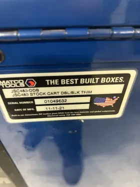 JSC483-DDB MATCO TOOLS Tool Lockable Rolling Wheels