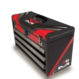 M81-102 MATRIX CONCEPTS Tool Box Lockable Steel Toolbox