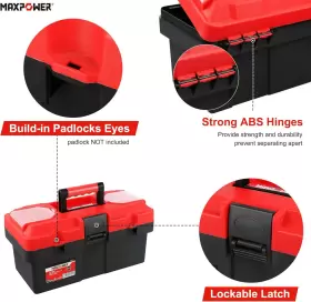 696568157296 MAXPOWER Tool Box Handle Tray #3