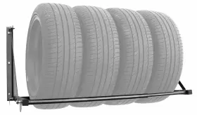 70489 MAXXHAUL Wall Mount Tire Rack Garage Storage #3