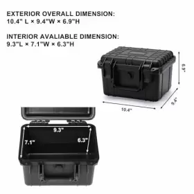 727536005582 MAYOUKO Tool Box Shockproof Waterproof Storage #2