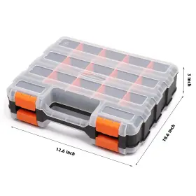 795274801940 MAYOUKO Double Tools Organizer Dividers Box #3