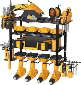 STO-CTO-15 MEFIRT Power Tool Organizer Drill Holder Wall She