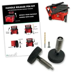 842229008081 METALMARK Handle Release Pins Milwaukee Packout
