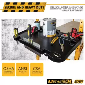 313027544557 METALTECH Jobsite Tool Box Tray Accessori #3