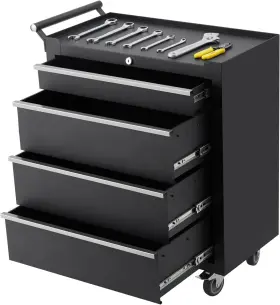 199913647775 MILLELOOM Rolling Tool Box Wheels Drawer Storage 199913647775 MILLELOOM Rolling Tool Box Wheels Drawer Storage