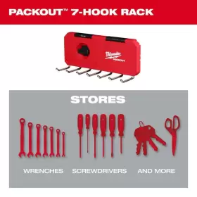 48-22-8329 MILWAUKEE Packout Rack Tool Holder Modular Storage #3