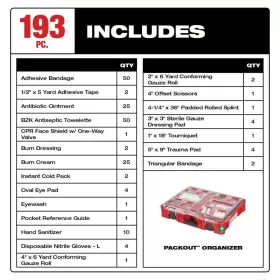 48-73-8430C MILWAUKEE Packout First Aid Kit #3