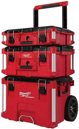 726084696334 MILWAUKEE Packout Rolling Tool Box Modular