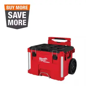 744759715395 MILWAUKEE Packout Rolling Modular Tool Box