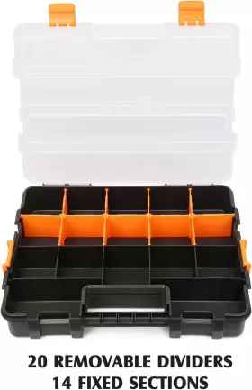 689848740028 MIXPOWER Toolbox Organizer Dividers Pla #2
