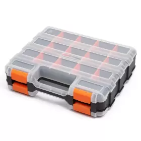 34-COMPARTMENTS MIXPOWER Double Organizer Impact Polymer