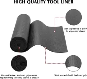 MT098 MIXPOWER Tool Box Liner Drawer Slip Foam Ru #3