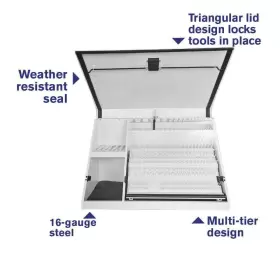 XL450-WB MONTEZUMA Top Tool Chest Triangle Weather Steel #2