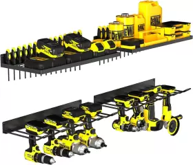 689851370540 MOOMSINE Power Tool Organizer Wall Cordless