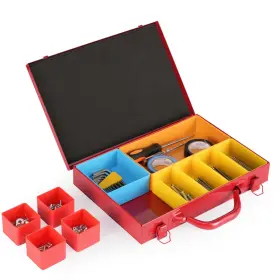 MBTC-01R MOUNT BROOK Tool Box Organizer Colorcoded