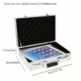 66679 MULTI-FUNCTION Password Toolbox Suitcase Alloy Safety #2