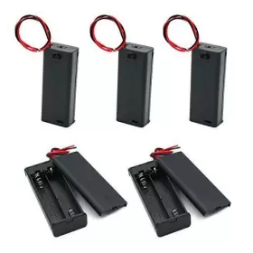 LD1025 MULTICOLOREDLED Battery Holder Switch Wire Leads #2