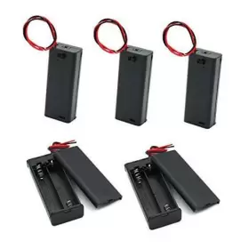 LD1025 MULTICOLOREDLED Battery Holder Switch Wire Leads