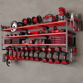 TR006 NATTYDOT Power Tools Organizer Wall Mount Garage