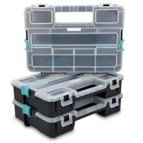 46194.3 NAVARIS Storage Box Stackable Organizer Dividers
