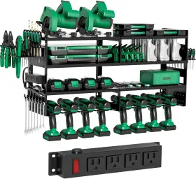 XY-PTO-001 NECVHA Power Tool Organizer Wall Mount