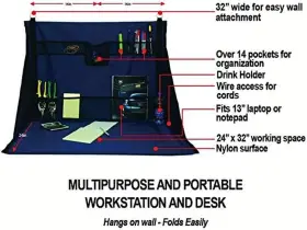 WS3700 NIELSEN PRODUCTS Mini Desk Workbench Station Storage #3