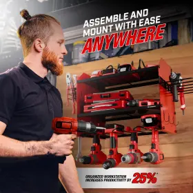 198168811566 NOKHBA Modular Power Tool Organizer Wall Mount #3