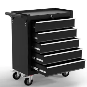 726084774421 ODAF Drawer Rolling High Tool Chest Locking