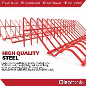 629269000479 OLSA TOOLS Plier Organizer Rack Tool Box Drawer #2