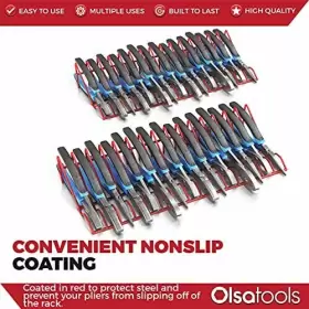629269000479 OLSA TOOLS Plier Organizer Rack Tool Box Drawer #3