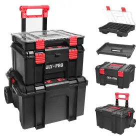 91-634-U-B OLY-PRO Modular Tool Box Storage Rolling Stackable