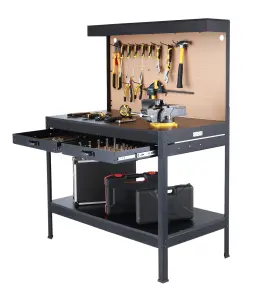 410-014-0111 OLYMPIA TOOLS Multipurpose Workbench Power Light