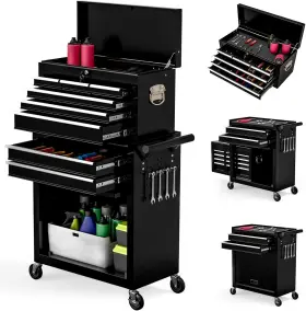 713091042070 ON SHINE High Rolling Tool Chest Wheels Drawers