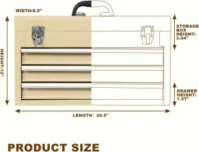 ANTBD133-XY ONESTOP-STORES Drawer Steel Tool Box Latch #2