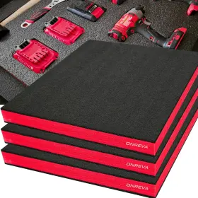 ON24X24X2 ONREVA Tool Box Foam Inserts Polyethylene Storage