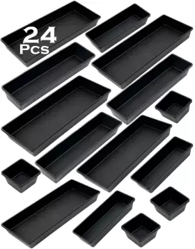 353012240200 ONREVA Tool Box Organizer Tray Set Storage Bins #3