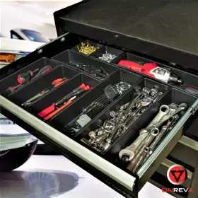 689829326135 ONREVA Tool Box Organizer Tray Set Toolbox Slip #3