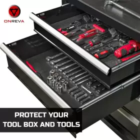 695638160204 ONREVA Tool Box Liner Toolbox Drawer #2