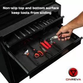 BLK24IN24FTL ONREVA Tool Box Liner Toolbox Drawe #2