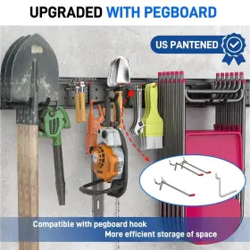 29S014 ORGANIZELINK Garage Next Level Garden Tool Organizer #2