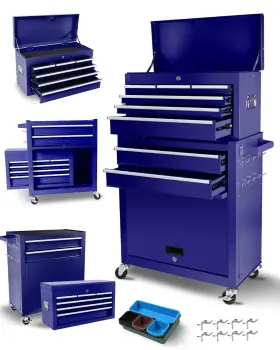 OUTDOORVIBE Tool Chest Drawers Organizer Tray Divider Set