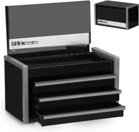 445049516557 P.I.T Mini Tool Box Drawer Steel Magnetic Tab