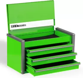 744759133267 P.I.T Mini Tool Box Drawer Steel Magnetic Tab