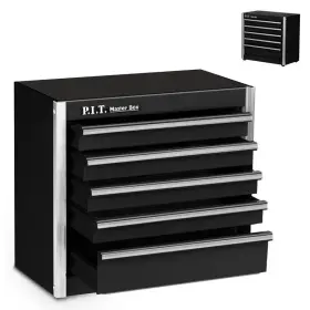 E-STC02-09BL P.I.T Micro Steel Tool Master Box Mini