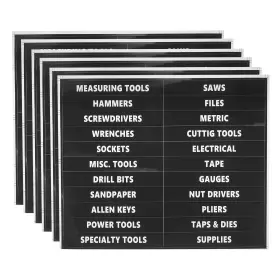 PTA240502TT000651 PATIKIL Tool Box Label Sticker Organizer