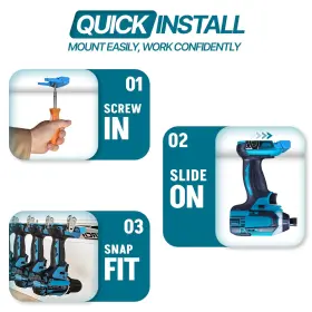 860002613581 PERCH Pack Drill Holder Makita Snap #3